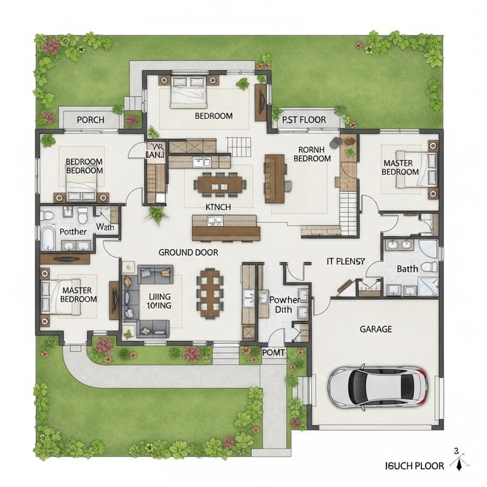 Stunning House Design with Spacious Living Areas | Two-Story Layout Stunning House Design with Spacious Living Areas | Two-Story Layout