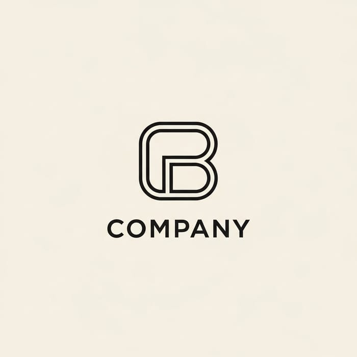 Minimalist Company Logo Design | Neutral Palette & Clever Use of Space