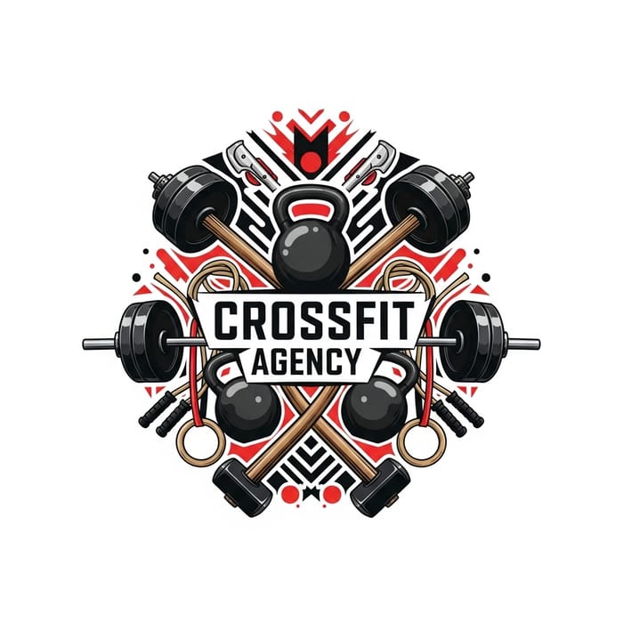 Dynamic CrossFit Logo Design | Strength & Community Dynamic CrossFit Logo Design | Strength & Community