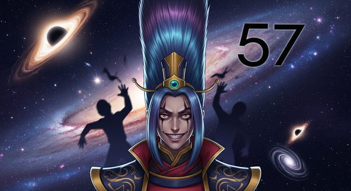 Galatic Anti-Hero with Blue Purple Hair | Huge Hair 57 Galatic Anti-Hero with Blue Purple Hair | Huge Hair 57