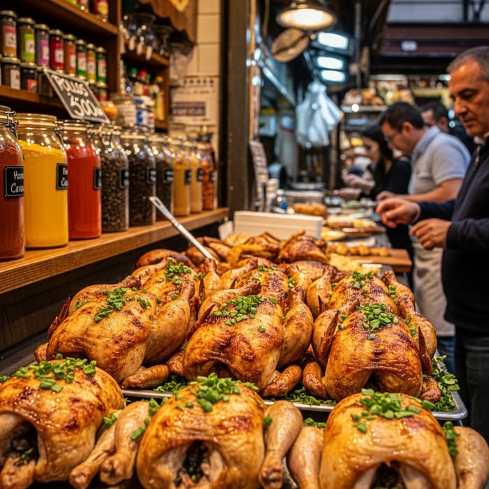 Pollos Asados Honrubia: Authentic Spanish Roasted Chickens Pollos Asados Honrubia: Authentic Spanish Roasted Chickens