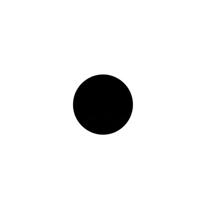 Stylish Minimalistic Black Dot Artwork Stylish Minimalistic Black Dot Artwork