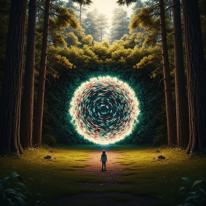 Enigmatic Portal in Majestic Forest | A Mysterious Gateway of Untold Adventures Enigmatic Portal in Majestic Forest | A Mysterious Gateway of Untold Adventures