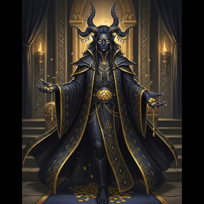 Mareak of the Night Realm: Dark Enigma of Wealth and Cunning Mareak of the Night Realm: Dark Enigma of Wealth and Cunning