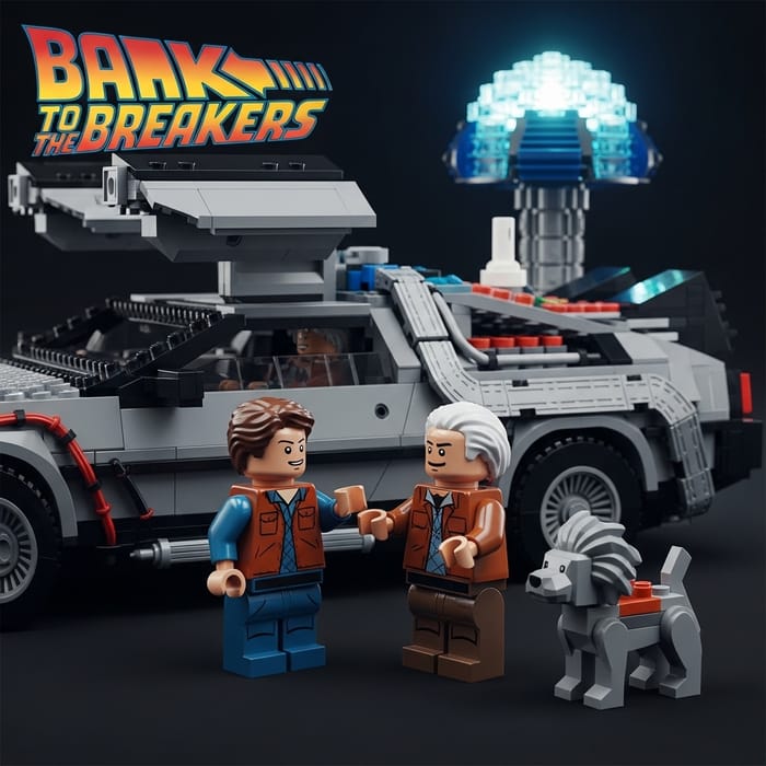 Time Breakers: Back to the Future in Lego Time Breakers: Back to the Future in Lego