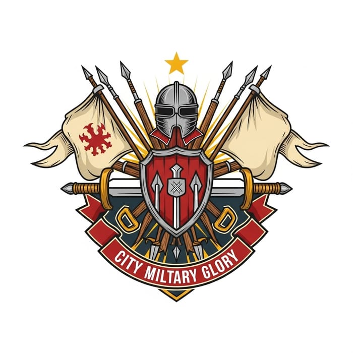 Emblem of Military Glory City Design