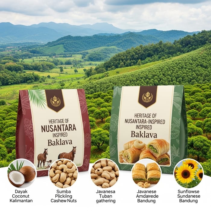 Baklava of Harmony | Nusantara-Inspired Culinary Journey Baklava of Harmony | Nusantara-Inspired Culinary Journey