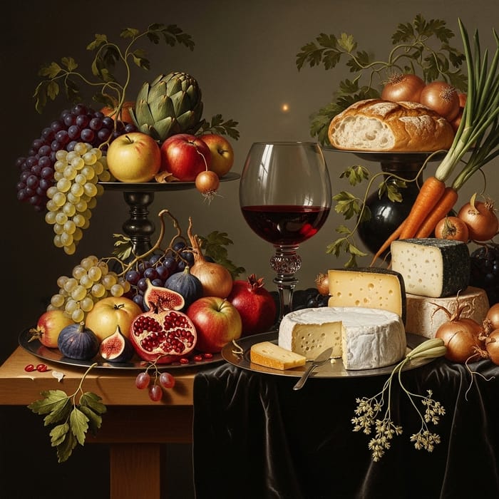 Taste Buds: A Renaissance Still Life Painting Taste Buds: A Renaissance Still Life Painting