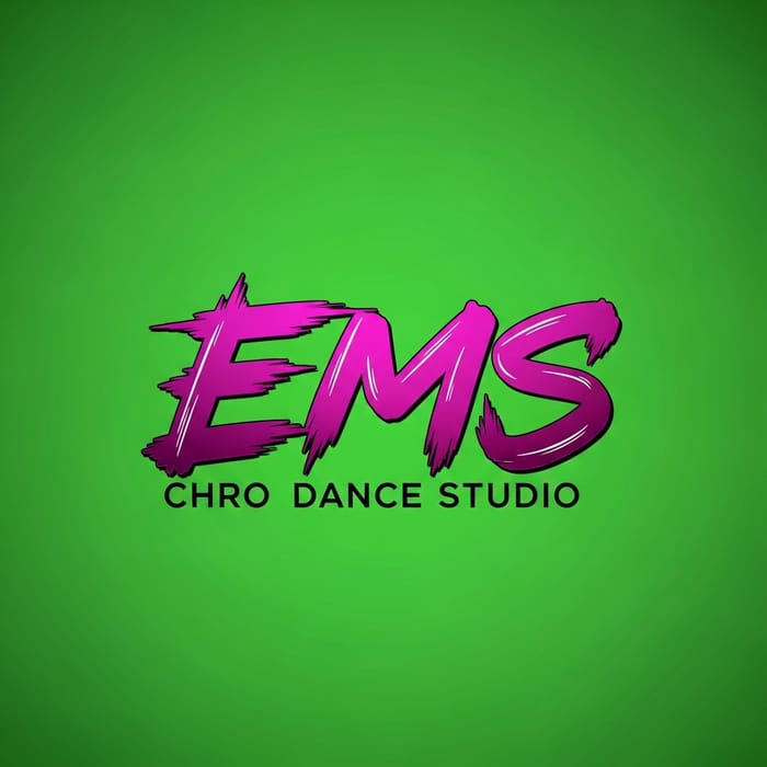 Creative EMS Dance Studio Logo | Stylish & Dynamic Design