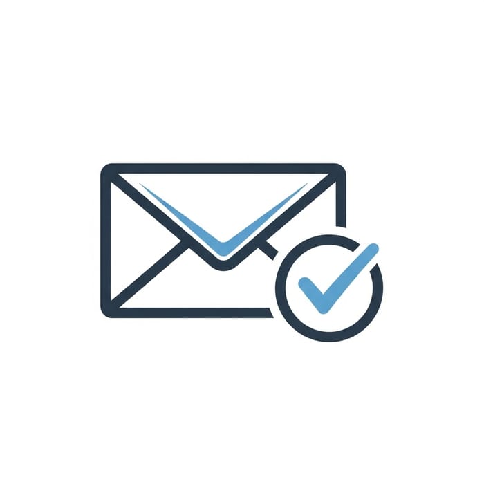 Email Registration Icon | Register & Bind Symbol