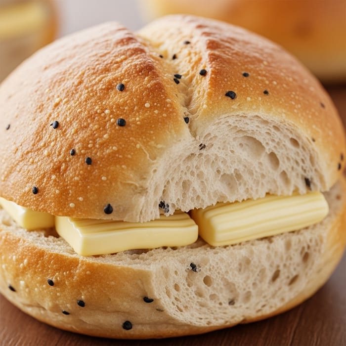 Fresh Butter Roll with Unique Additives Fresh Butter Roll with Unique Additives