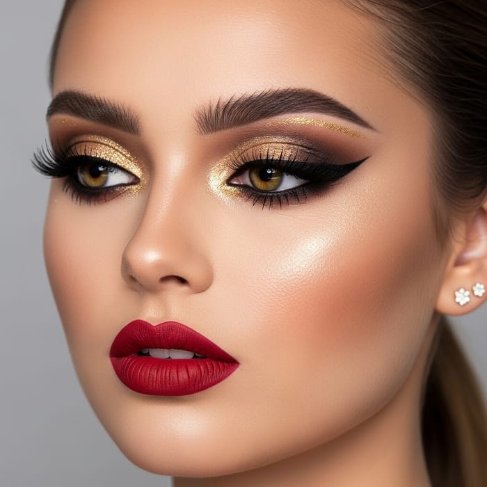 Glamorous Makeup Look Inspired by L'Oréal Glamorous Makeup Look Inspired by L'Oréal