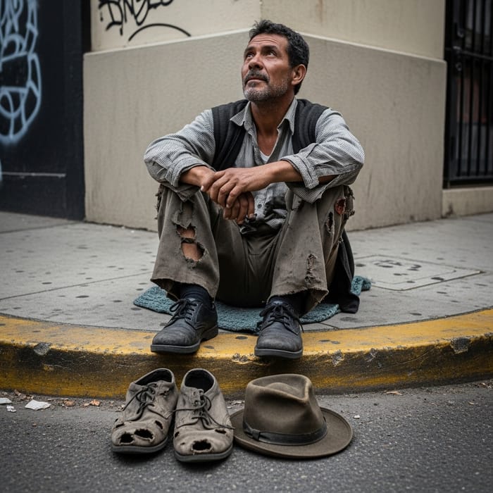 Hombre Pobre: Hope Amidst Hardship Hombre Pobre: Hope Amidst Hardship