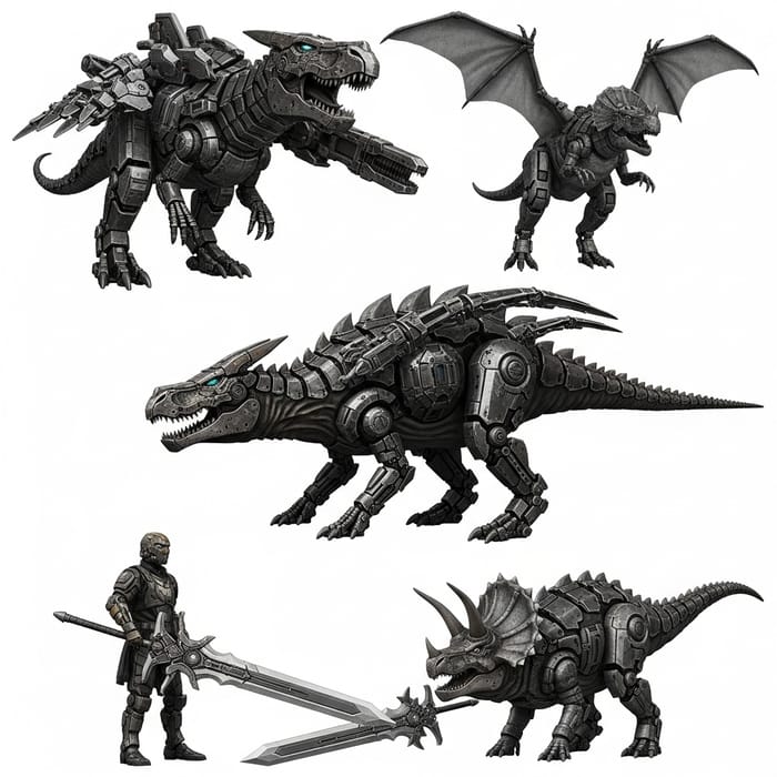 Mecha Dinosaur Bay and Sword - Unleashing Online Dominance Mecha Dinosaur Bay and Sword - Unleashing Online Dominance