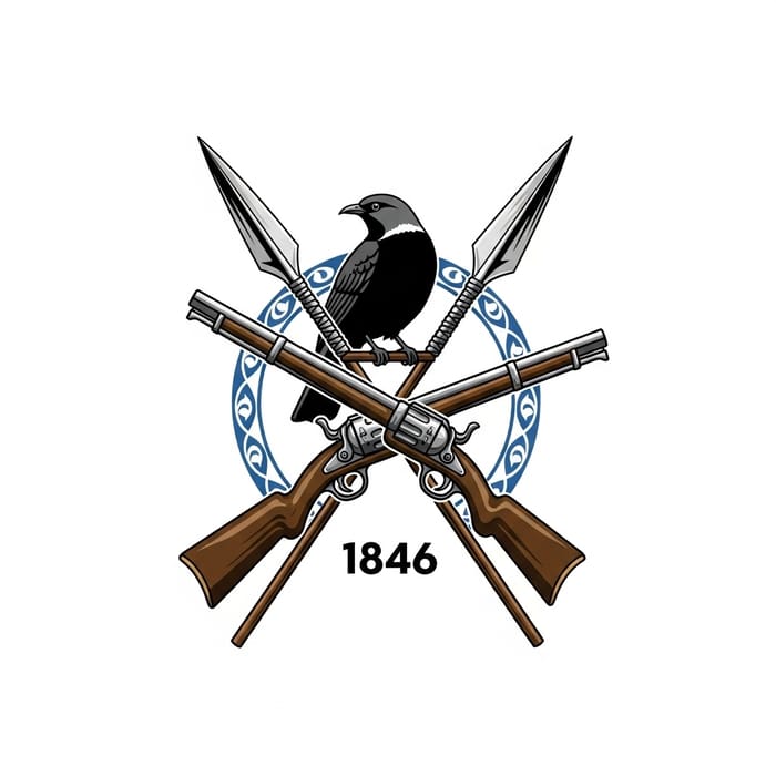 Conflict & Peace Emblematic Logo | Clash of Cultures Design