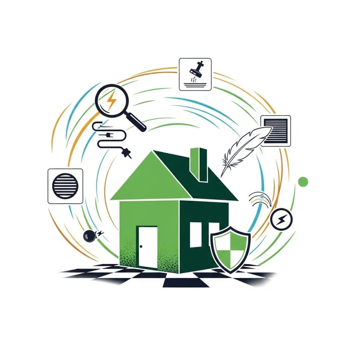 Abstract Home Inspection Visualization | Expert Inspectors Abstract Home Inspection Visualization | Expert Inspectors