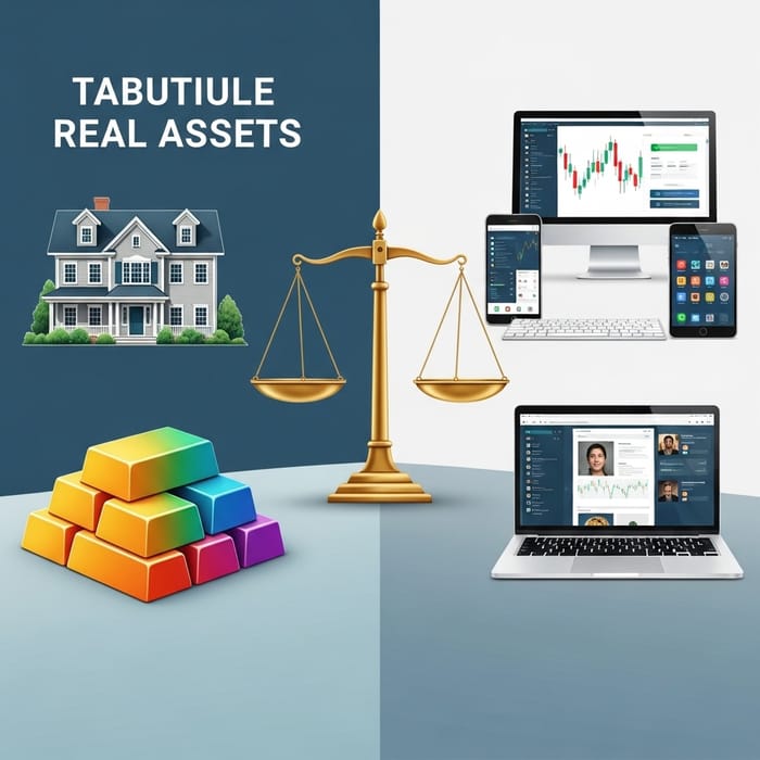 Achieving Balance: Real vs Digital Assets Achieving Balance: Real vs Digital Assets