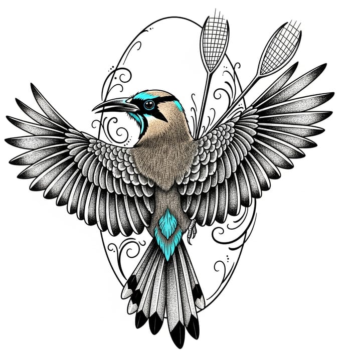 Corocoro Blackwork Tattoo Design Corocoro Blackwork Tattoo Design