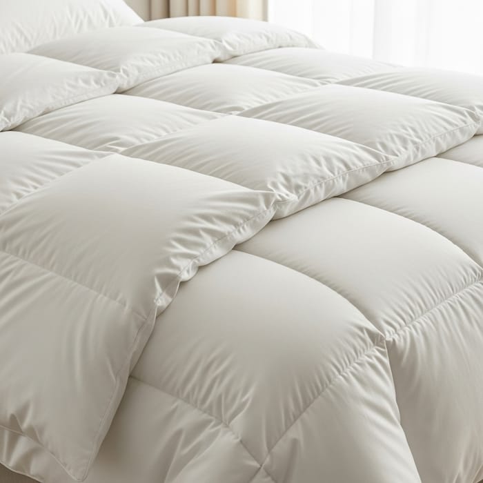 Soft White Duvet | Elegant & Cozy Texture Soft White Duvet | Elegant & Cozy Texture