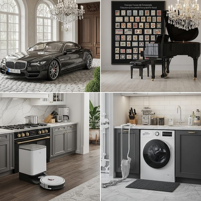 High-End Luxury Lifestyle: Opulence & Grandeur in Everyday Living