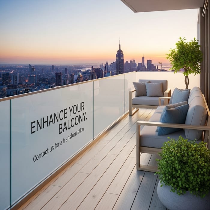 Transform Your Balcony with Captivating Design | Get a Brighter, More Visible Space Transform Your Balcony with Captivating Design | Get a Brighter, More Visible Space