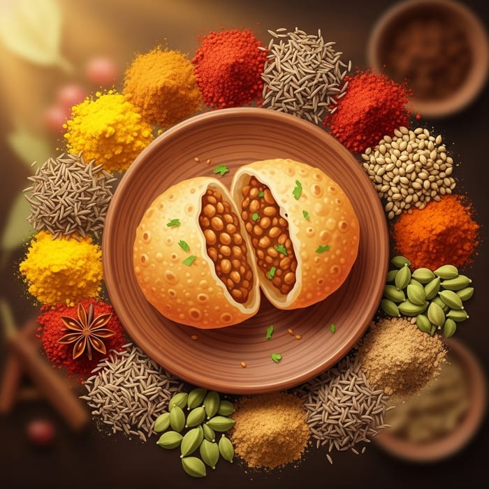 Crispy Kachodi: A Burst of Traditional Indian Flavors