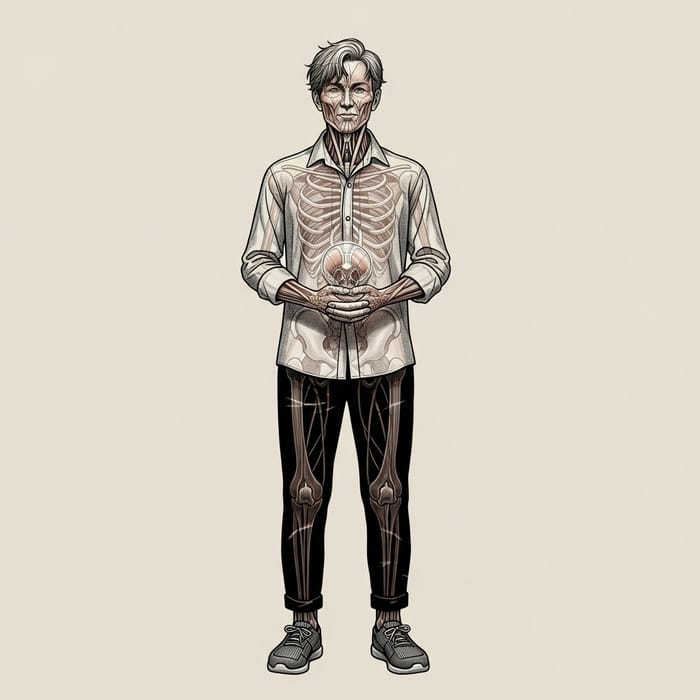 Manusia: Intricate Human Anatomy Illustration Manusia: Intricate Human Anatomy Illustration