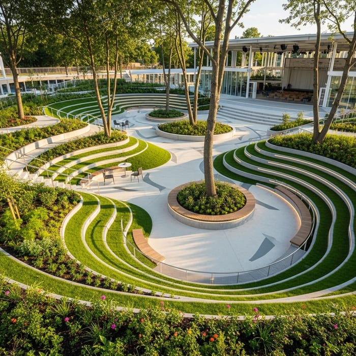 Dynamic Green Spaces: Inspiring Wave-like Interaction Dynamic Green Spaces: Inspiring Wave-like Interaction