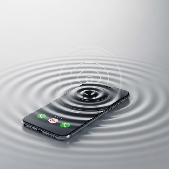 Phone Ring Wave Effect | Visualized Call Arrival Design