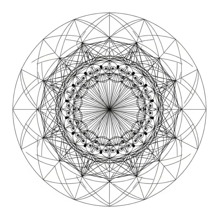 Unique Circle Design: Chords, Arcs, and Angles Creation Unique Circle Design: Chords, Arcs, and Angles Creation