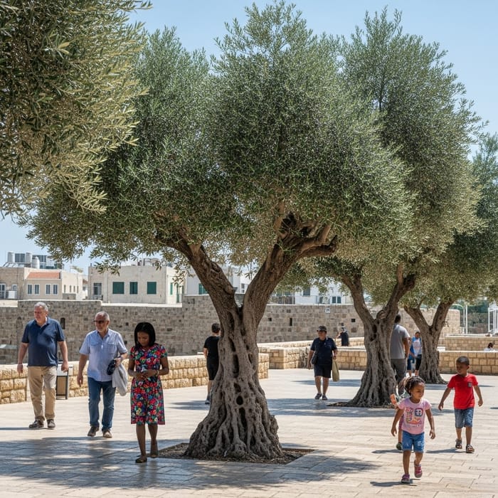 Summer Rain in Caesarea: A Beautiful Surprise