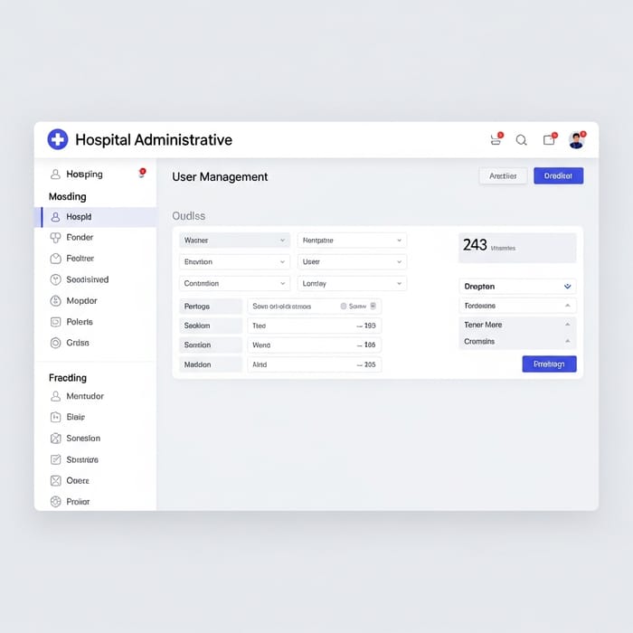 Administrative Dashboard in Modern Hospital Setting Administrative Dashboard in Modern Hospital Setting