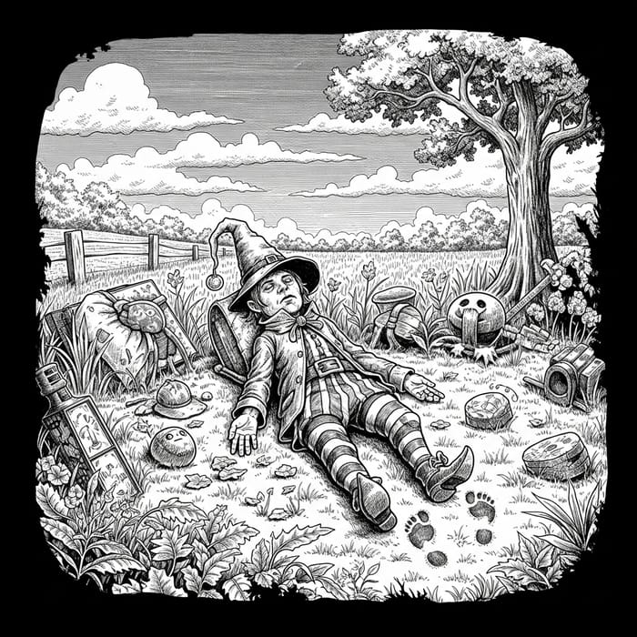 Rumpelstiltskin Dead: Intriguing Crime Scene Sketch Revealed Rumpelstiltskin Dead: Intriguing Crime Scene Sketch Revealed