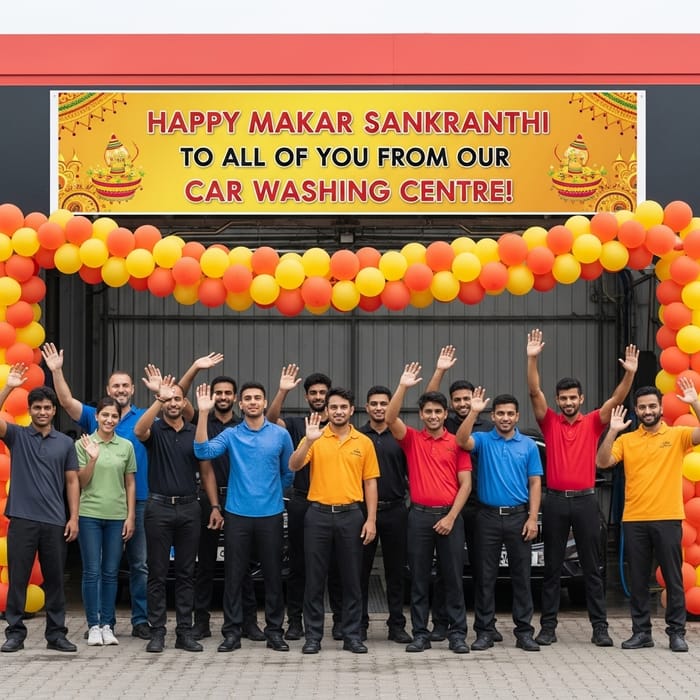 Wishing Happy Makar Sankranthi from Sayee Car Washing Centre Wishing Happy Makar Sankranthi from Sayee Car Washing Centre
