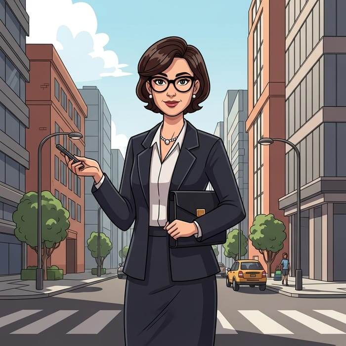 Basic Cartoon Style Modest White Women - Urban Influencer Basic Cartoon Style Modest White Women - Urban Influencer