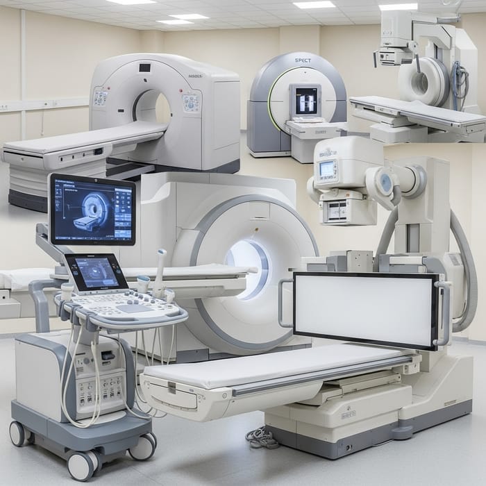 The Ultimate Guide to Medical Imaging Modalities: CT, Ultrasound, MRI, X-ray, PET & SPECT Scanners