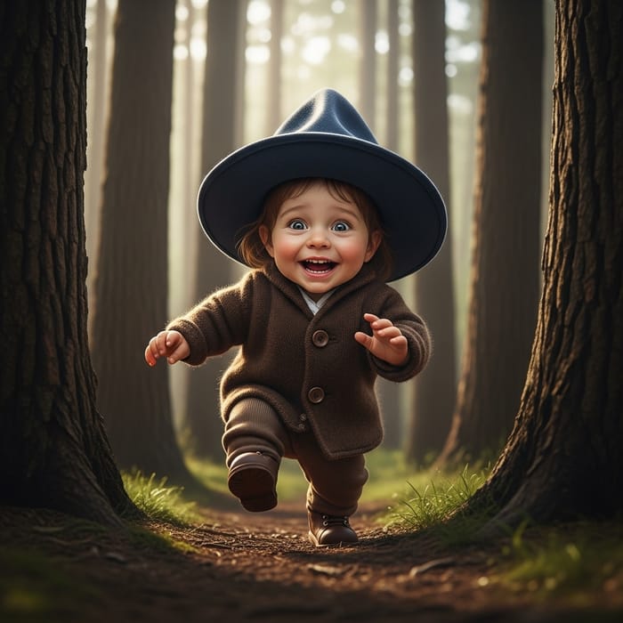 Funny Little Man Running and Screaming Funny Little Man Running and Screaming