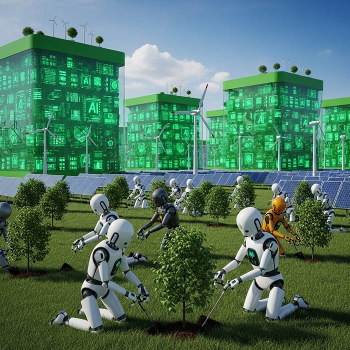 AI for Environmental Sustainability: A Futuristic Vision AI for Environmental Sustainability: A Futuristic Vision