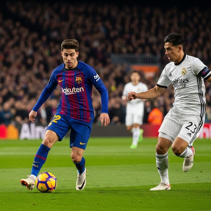 Footballer Duel: Messi Outwits Ronaldo