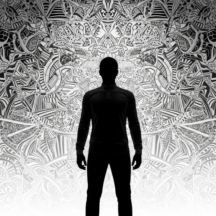 Abstract Human Silhouette Artwork - My Picture Abstract Human Silhouette Artwork - My Picture