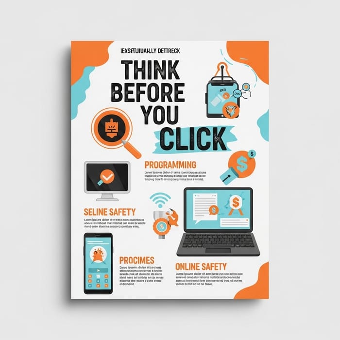 Exceptionally Attractive Internet Safety Poster Design Exceptionally Attractive Internet Safety Poster Design