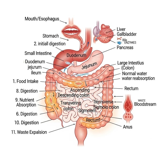 Understanding Acute Infectious Diarrhea Anatomy