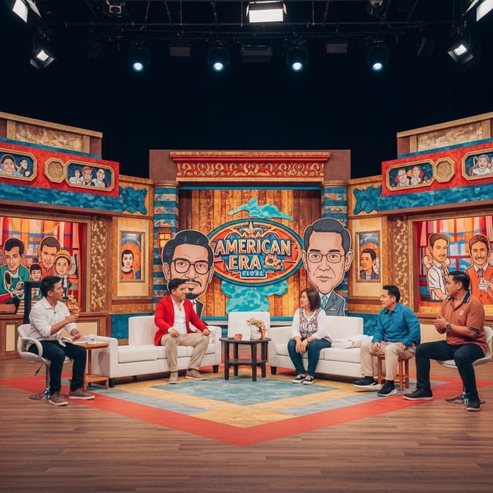 Dynamic Philippine Cartoon Studio Set | Pop Art Influence Dynamic Philippine Cartoon Studio Set | Pop Art Influence