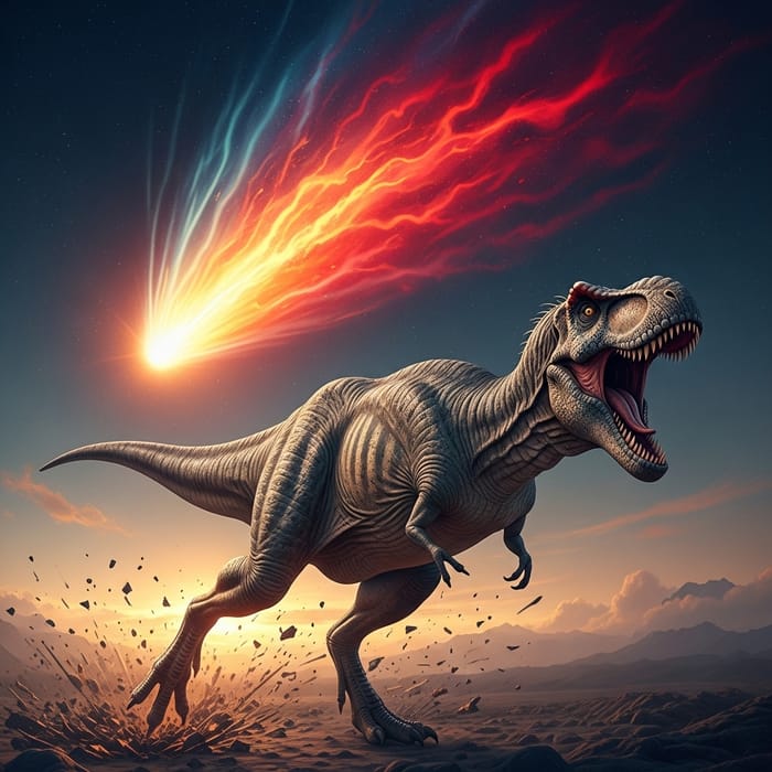 Dinosaur Escape: Apocalyptic Comet Chase