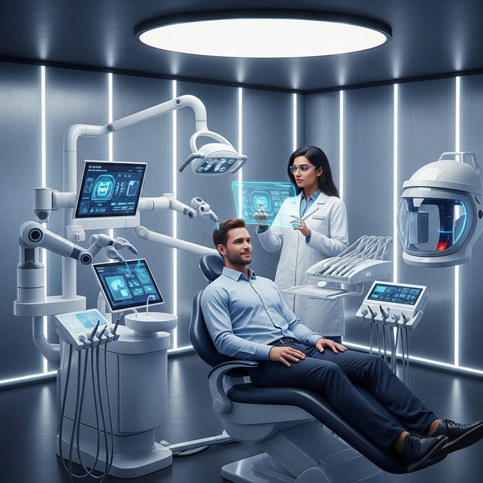 Advanced Dental Techniques, Futuristic Design Advanced Dental Techniques, Futuristic Design