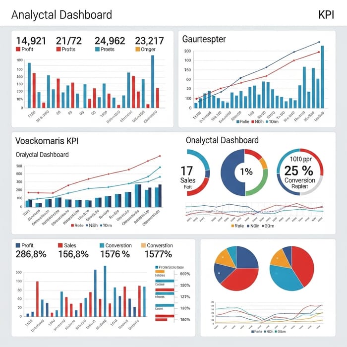 Advanced KPI Data Visualization Dashboard