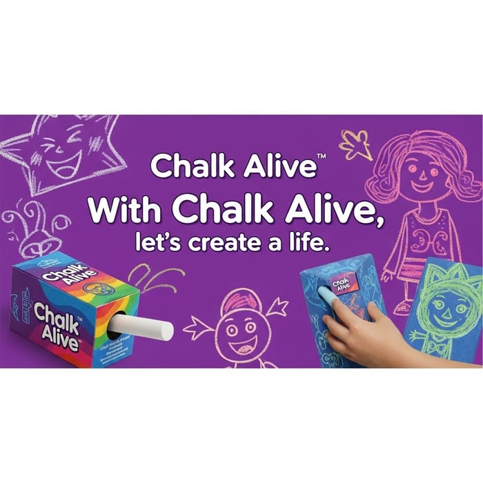 Chalk Alive | Create Living Artworks with Magical Chalk