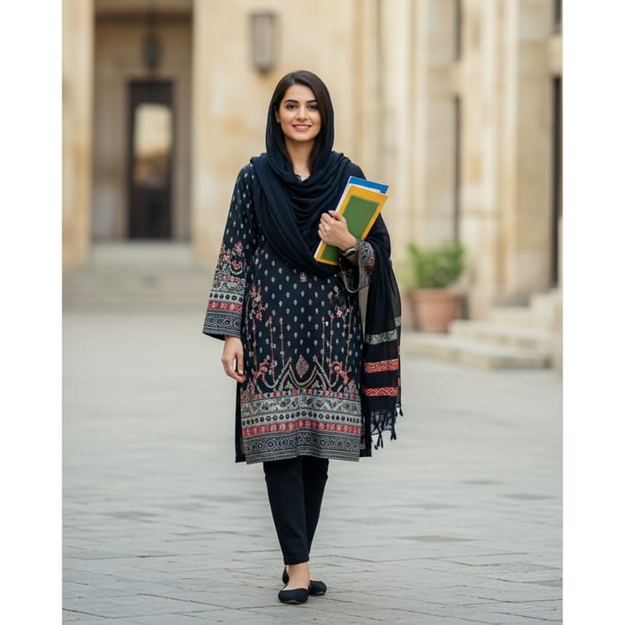 Educated Pakistani Modern Girl | Full-Body Character Design Educated Pakistani Modern Girl | Full-Body Character Design