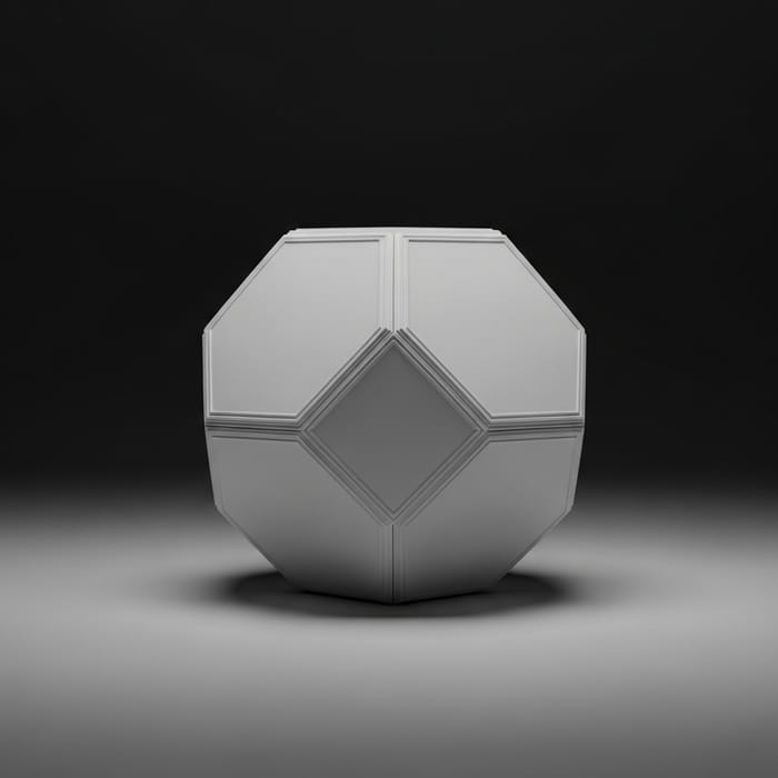 Stunning Geometric Polyhedron: Art Meets Math Stunning Geometric Polyhedron: Art Meets Math