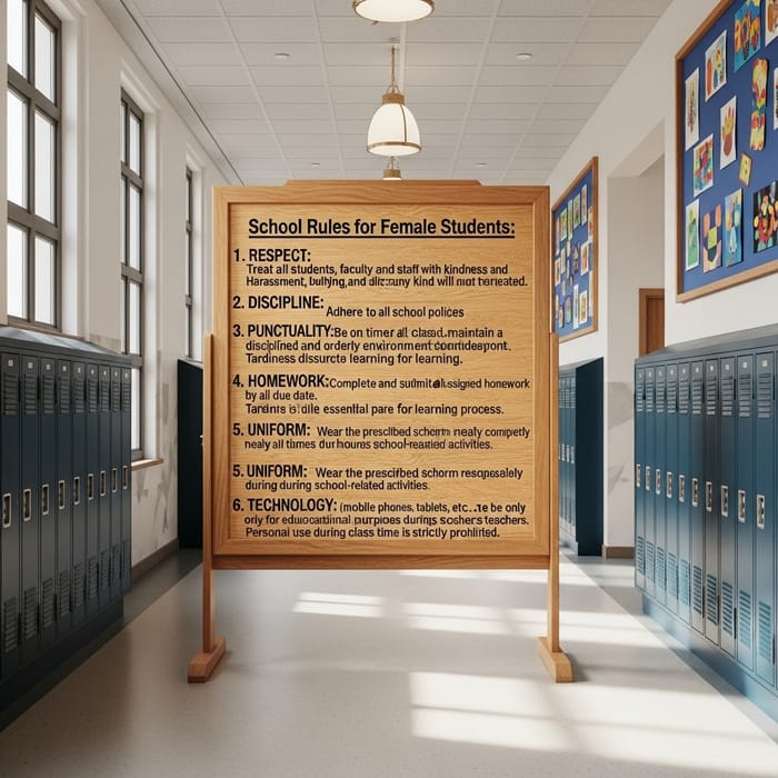 High School Rules for Female Students: Guidelines and Codes of Conduct
